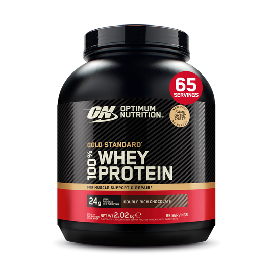 Optimum Nutrition Gold Standard 100% Whey 2.02kg Double Rich Chocolate packshot