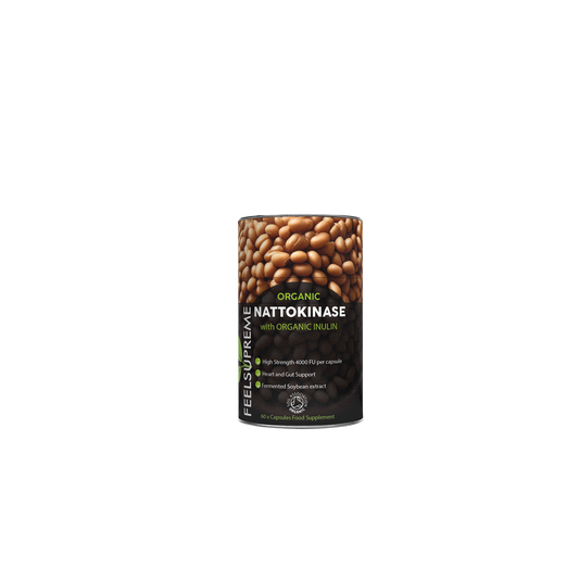 Feel Supreme Organic Nattokinase with Inulin Supplement 60 Caps packshot