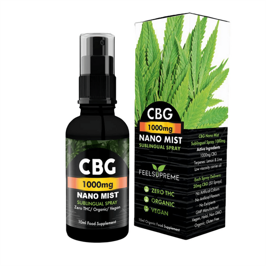 Feel Supreme CBG Liposomal Spray 1000mg 10ml packshot