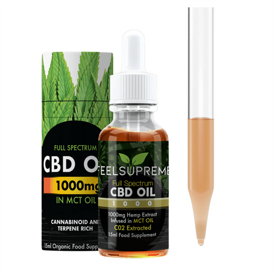 Feel Supreme CBD Oil 1000mg 15ml packshot