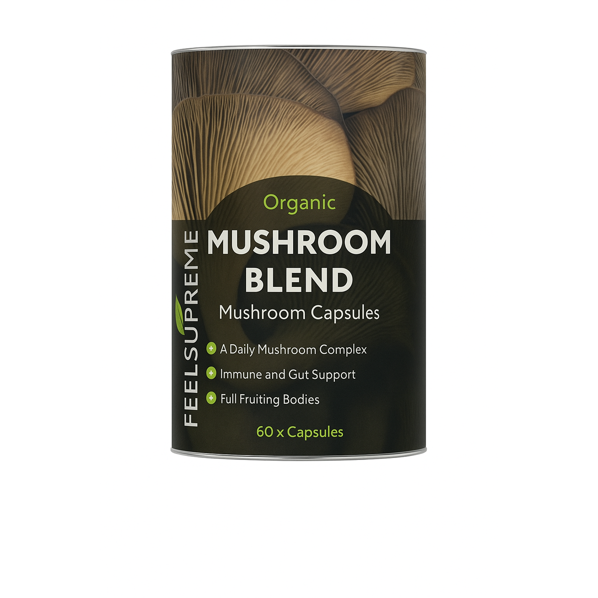 Feel Supreme Mushroom Blend 60 Veg Caps — FEL002