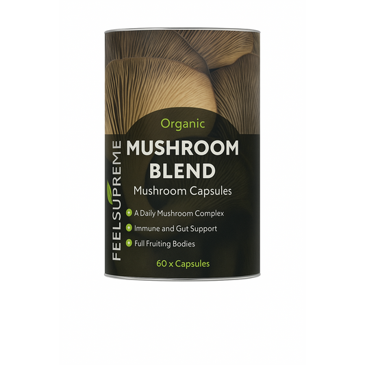 Feel Supreme Mushroom Blend 60 Veg Caps — FEL002
