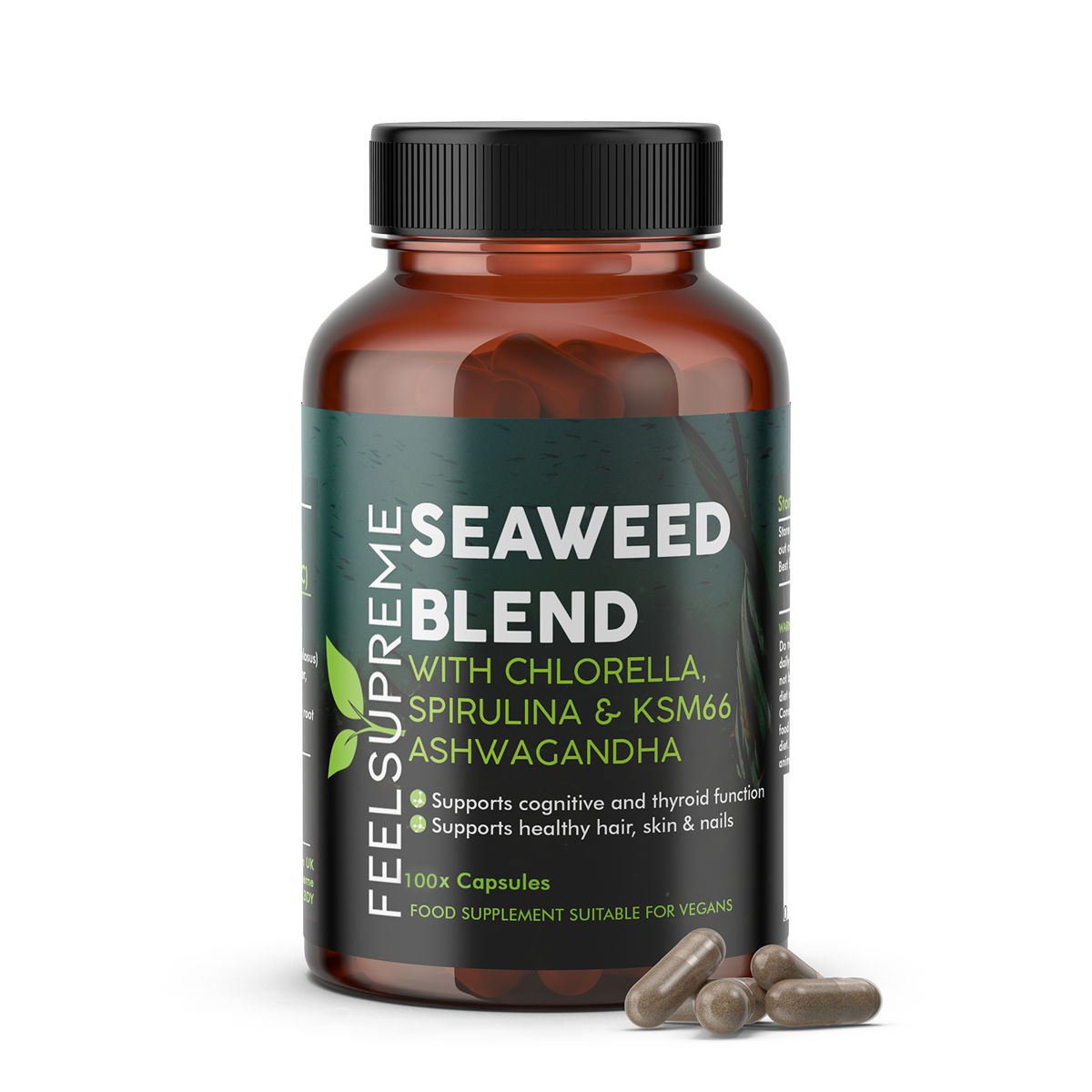 Feel Supreme Seaweed Blend 100 Veg Caps — FEL010