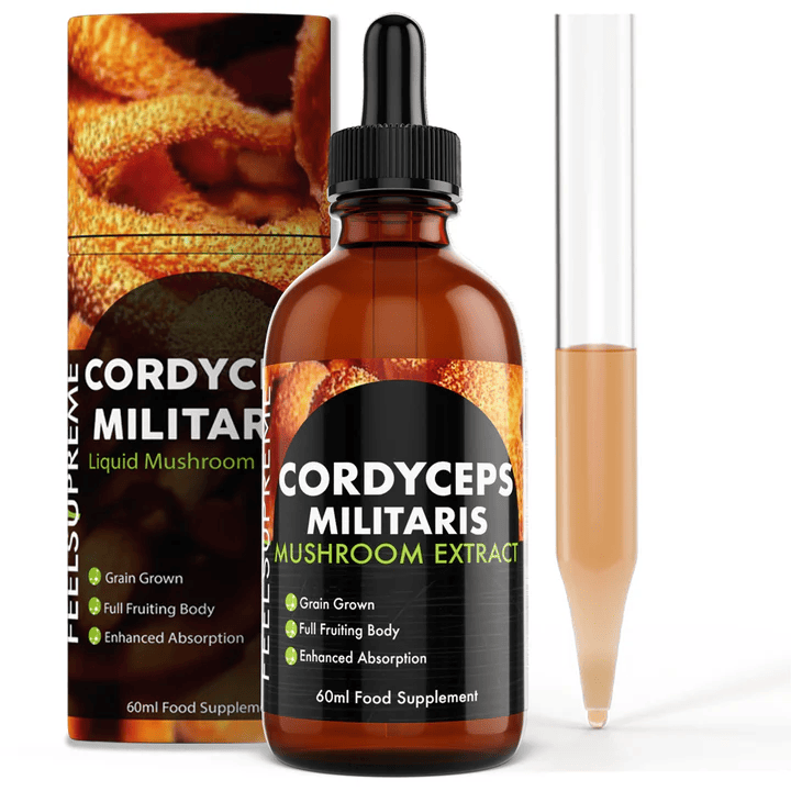 Feel Supreme Cordyceps Militaris Liquid | High Strength Tincture 60ml — FEL021