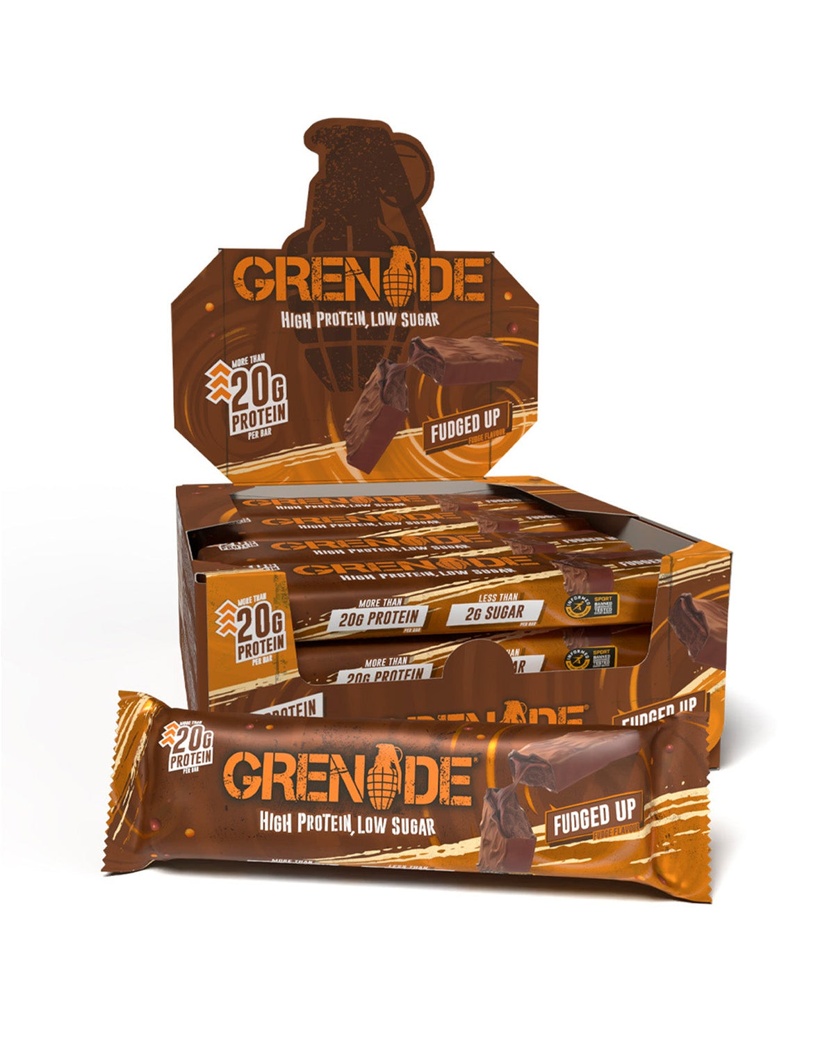 Grenade Protein Bar 60g - Fudged Up