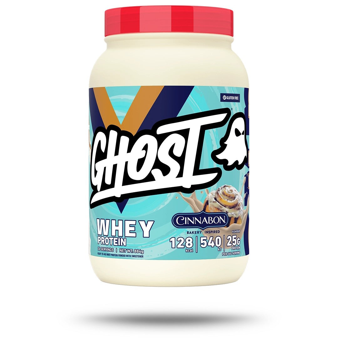 Ghost Whey Protein CINNABON 884g tub