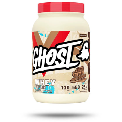 Ghost Whey Protein Milk Chocolate 910g tub