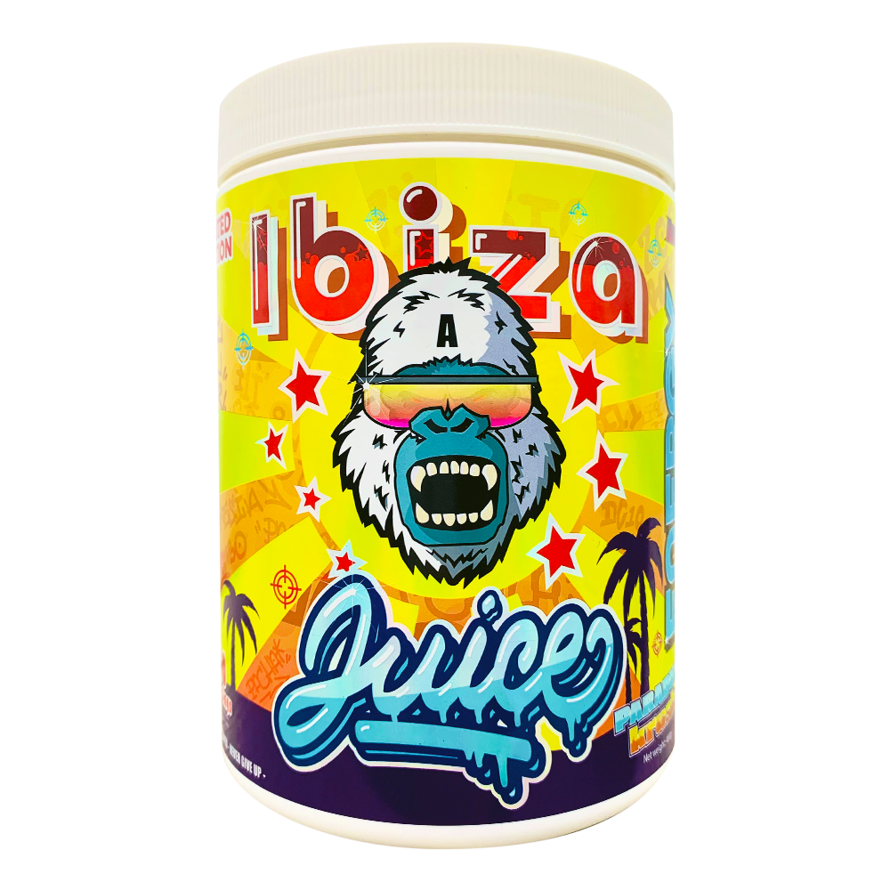 Gorillalpha Ibiza Juice 480g - Cherry product packaging