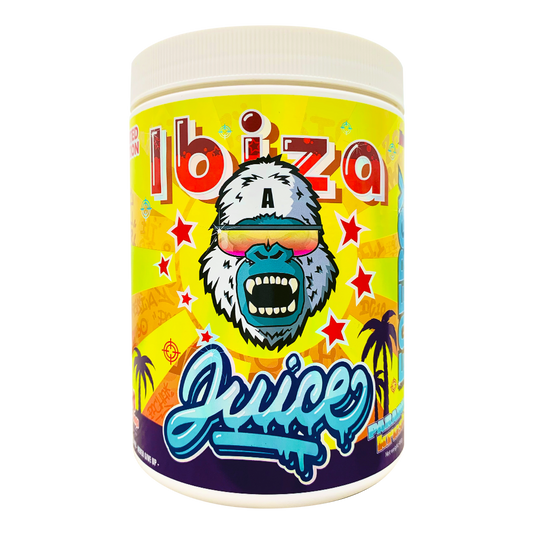 Gorillalpha Ibiza Juice 480g - Cherry product packaging