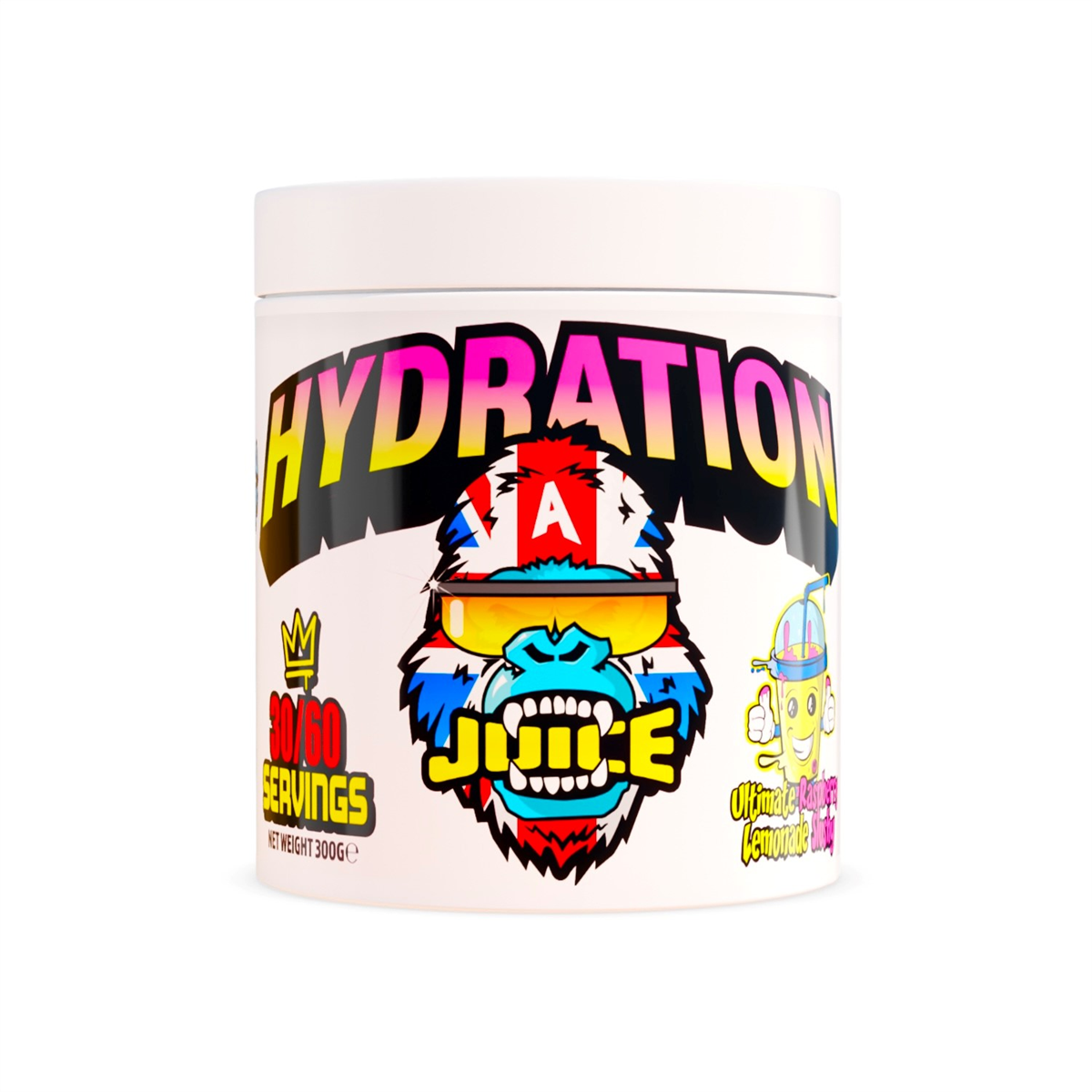 Gorillalpha Hydration Juice 300g - Ultimate Twister Lollypop product packaging