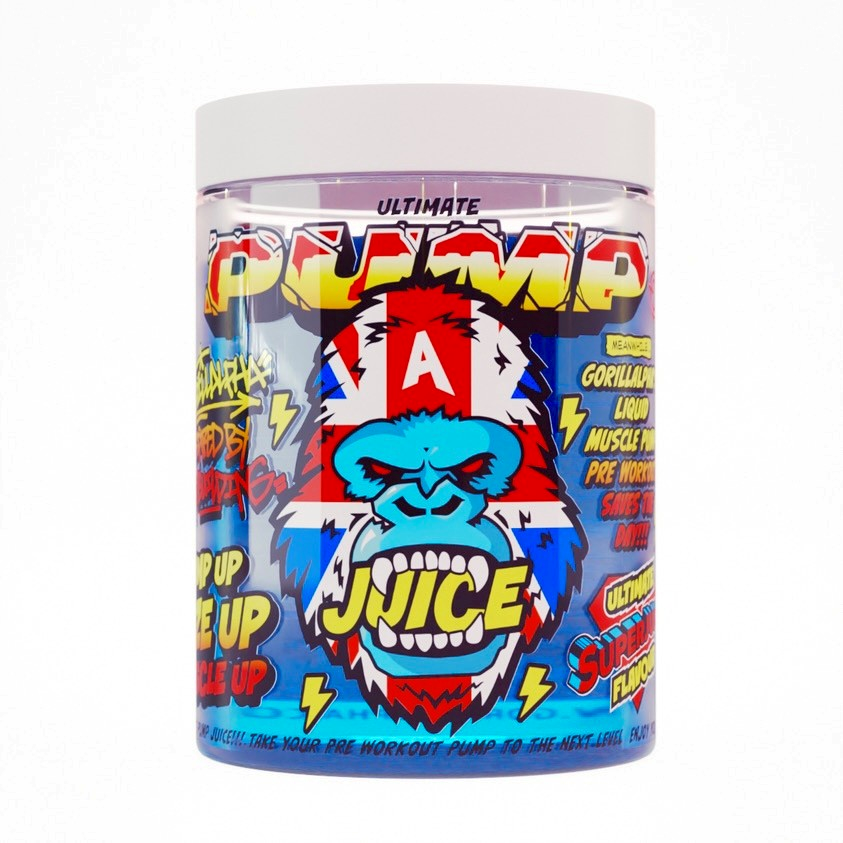 Gorillalpha Ultimate Pump Juice 990ml - Ultimate Hulk Juice product packaging
