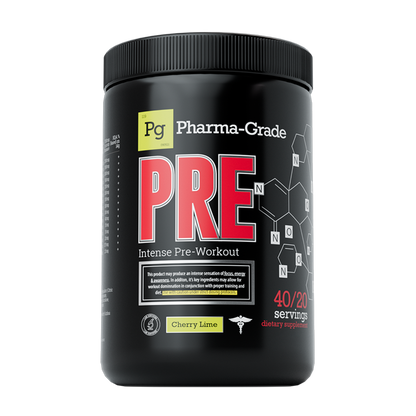 Pharma Grade PRE 380g - Cherry Lime product packaging