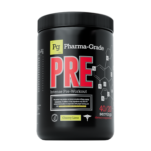 Pharma Grade PRE 380g - Cherry Lime product packaging