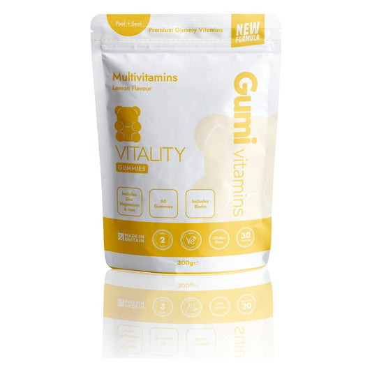 Gumi Vitamins VITALITY Multivitamin Gummies 300g Lemon pouch