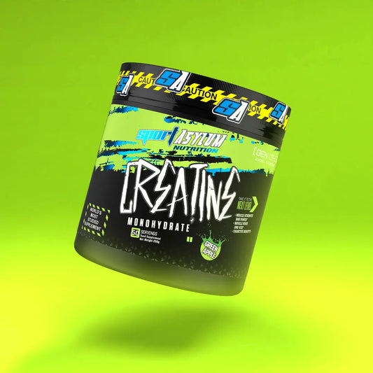 Sport Asylum Flavoured Creatine 250g - Green Apple