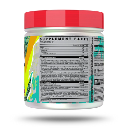 Ghost Greens 330g nutrition