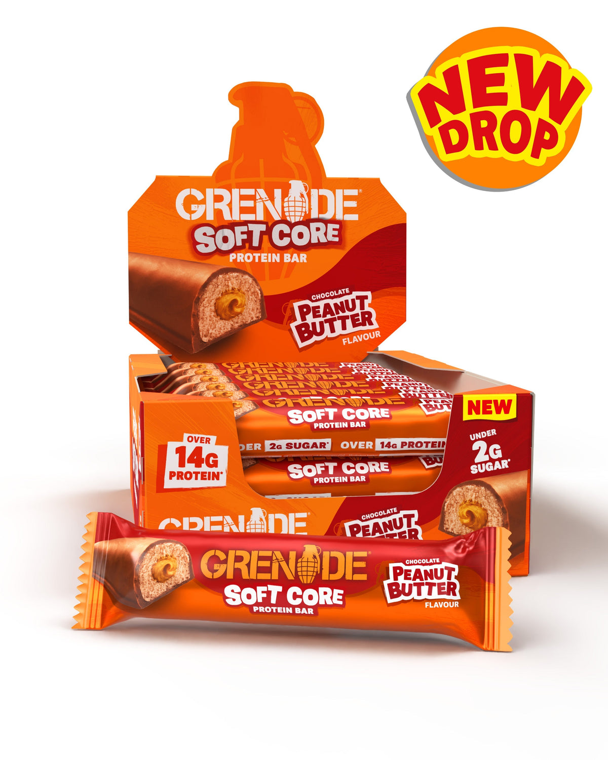 Grenade Soft Core Protein Bar 12x50g