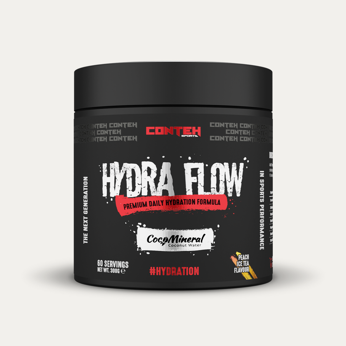 Conteh Sports Hydra Flow 300g — Peach Ice Tea