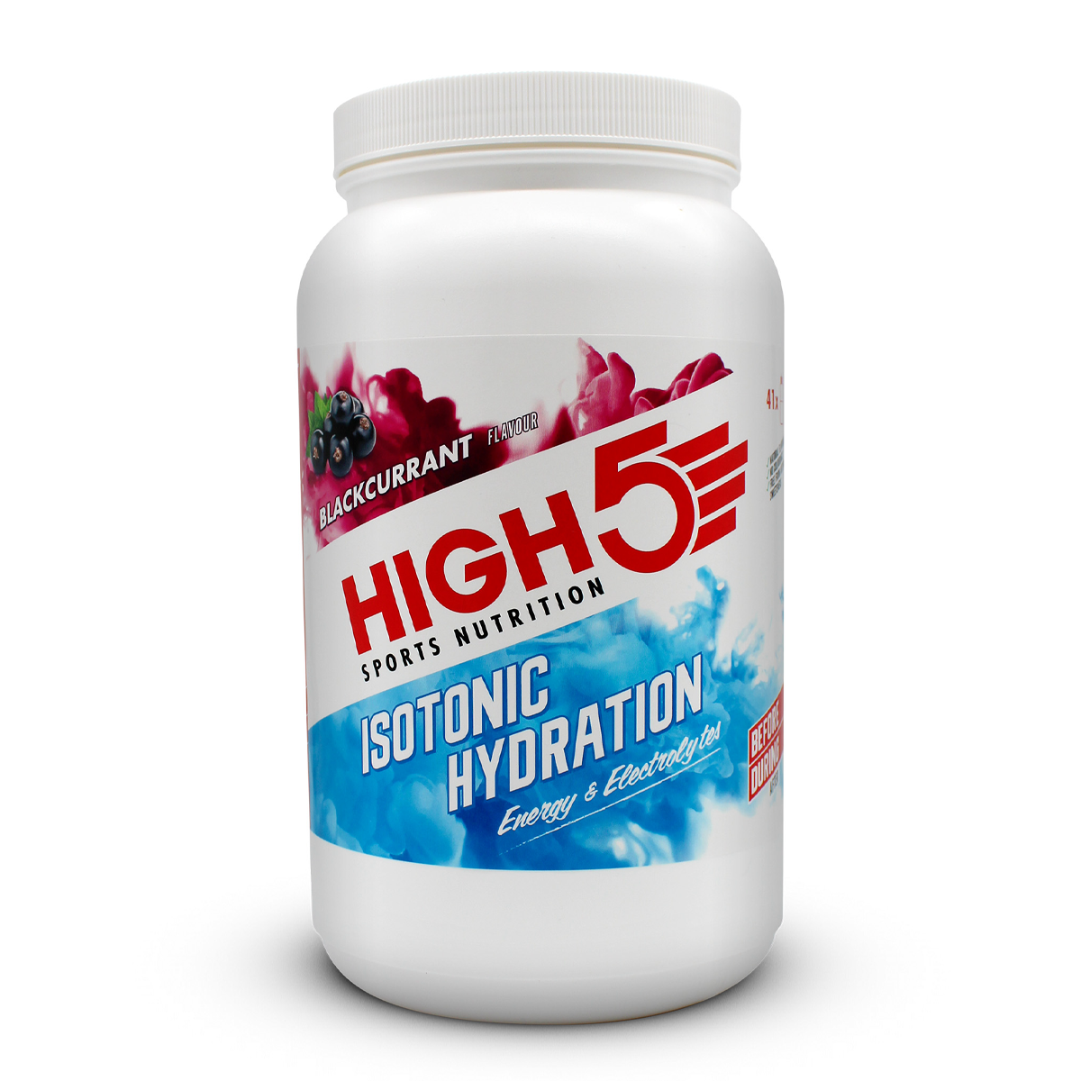 HIGH5 Isotonic Hydration Drink 1.23kg - Blackcurrant product packaging