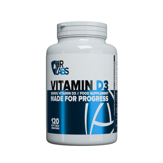 HR Labs Vitamin D3 120Softgels packshot