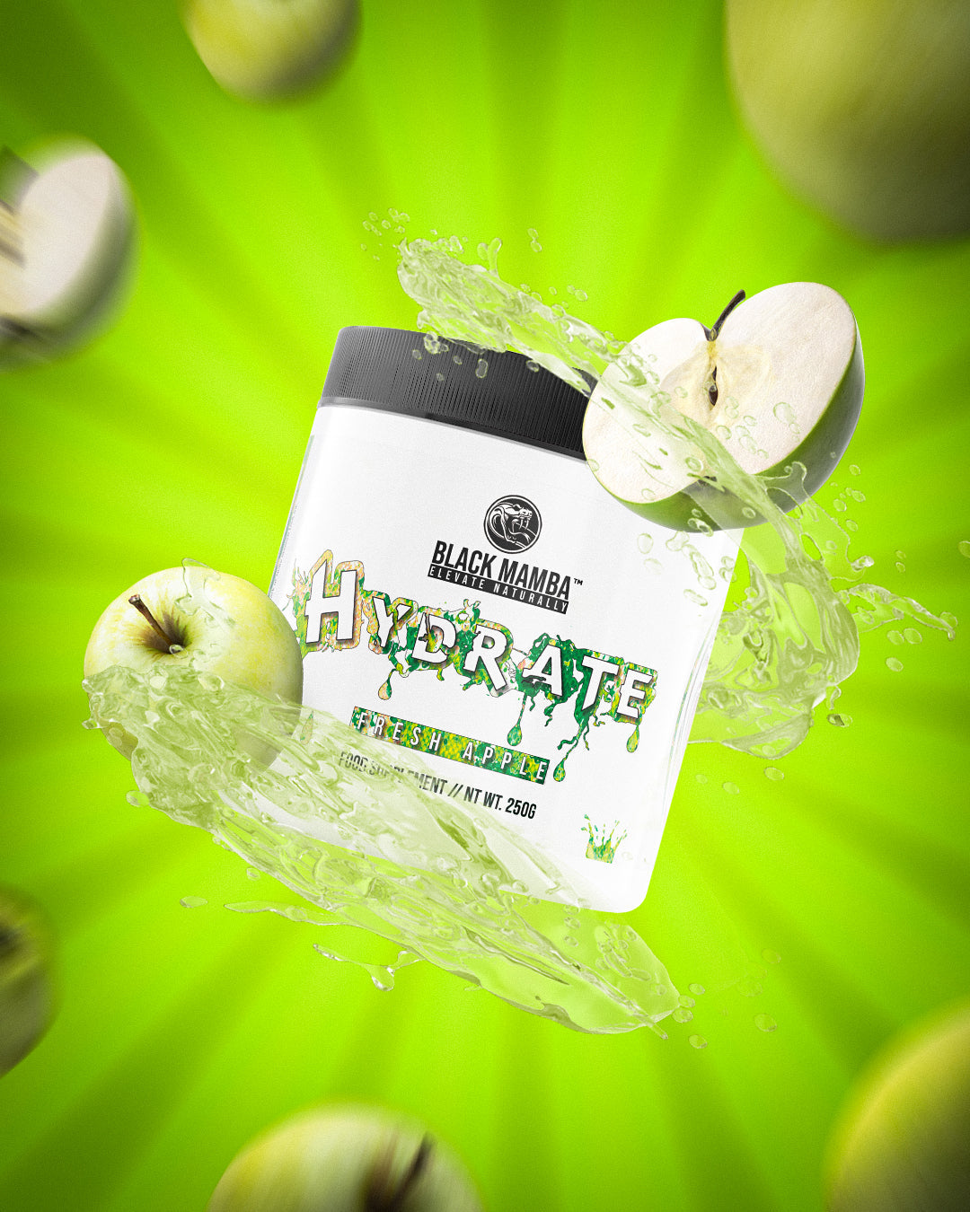 Black Mamba Hydrate 250g Fresh Apple