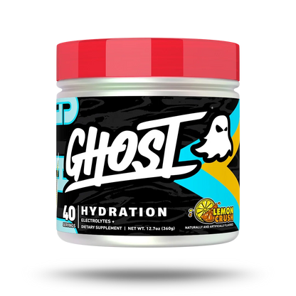 Ghost Hydration 360g - Lemon Crush product packaging
