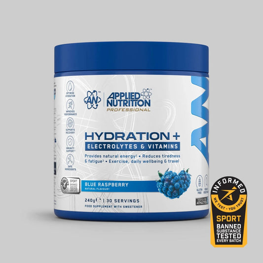 Applied Nutrition Hydration Powder 240g — Blue Raspberry