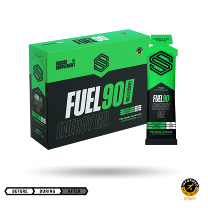Soccer Supplement Fuel90 Energy Gel 12x70g - Lemon & Lime