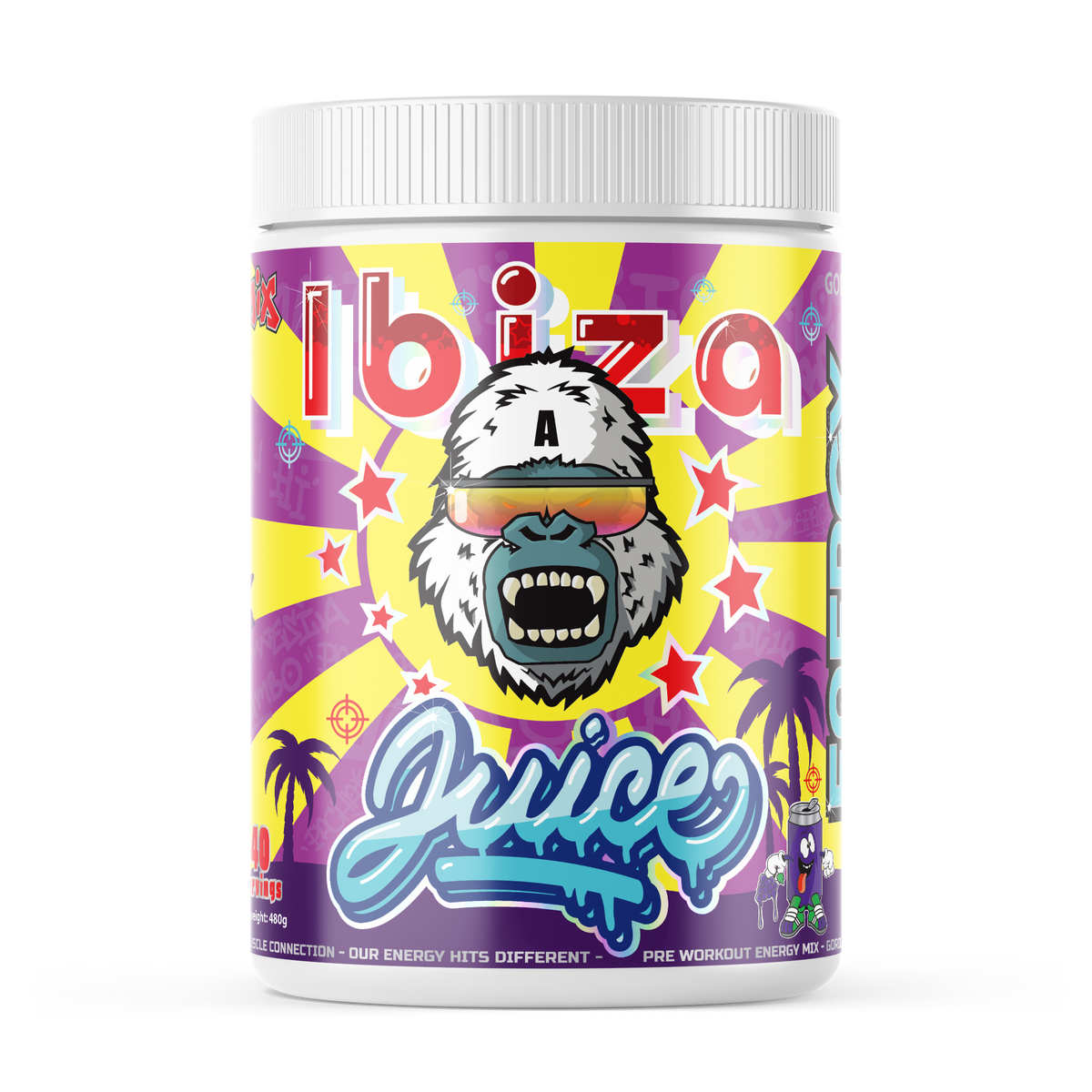 Gorillalpha Ibiza Juice 480g — Grape Soda
