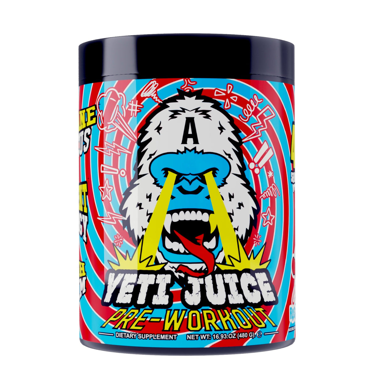 Gorillalpha Yeti Juice 480g — Cherry Raspberry