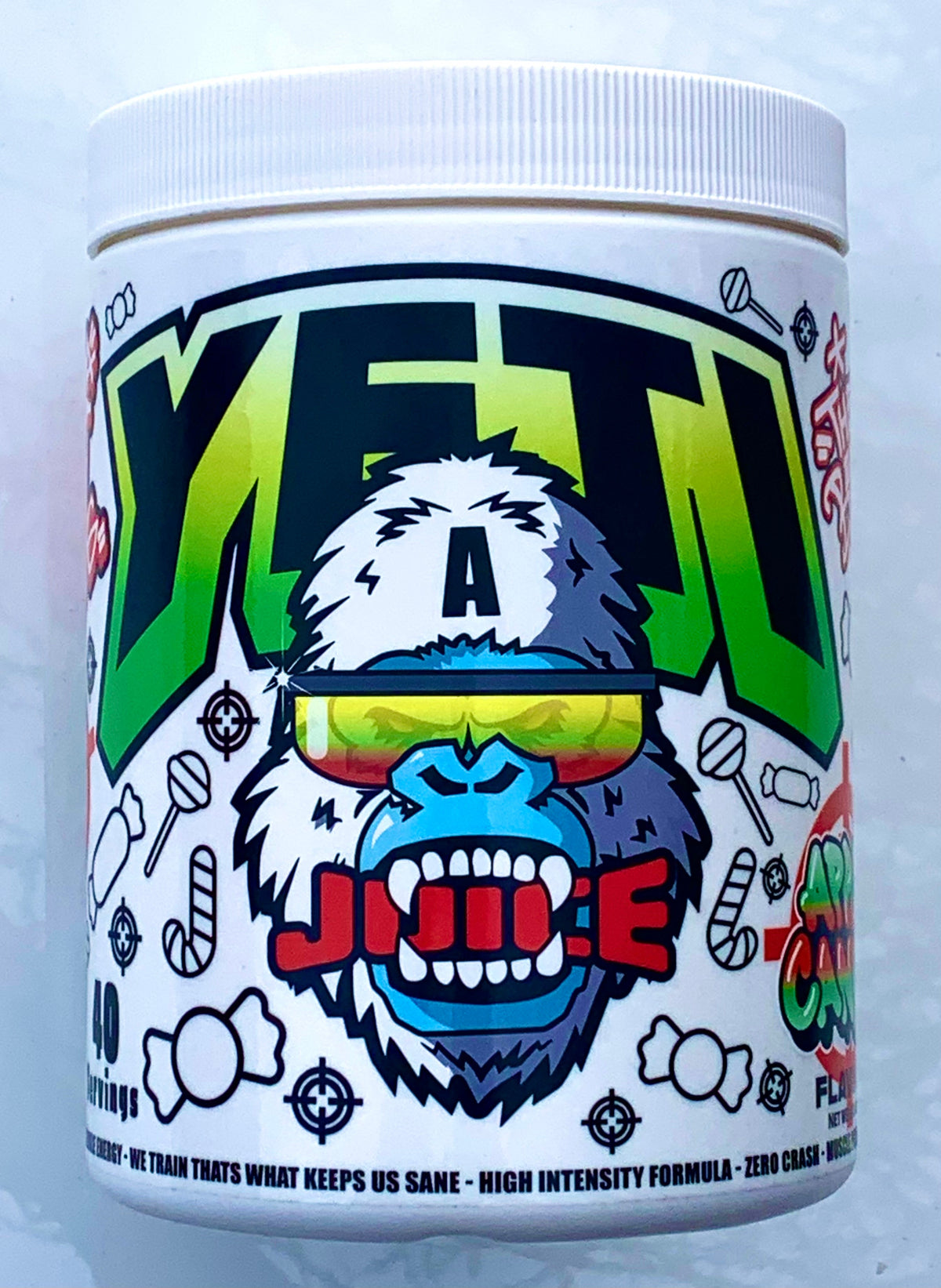 Gorillalpha Yeti Juice 480g — Apple Candy