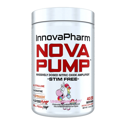 Innovapharm NovaPumpp 320g - Unicorn Candy product packaging