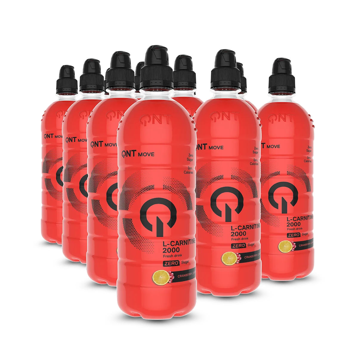 QNT L-Carnitine 2000mg 12x700ml - Cranberry Lemon
