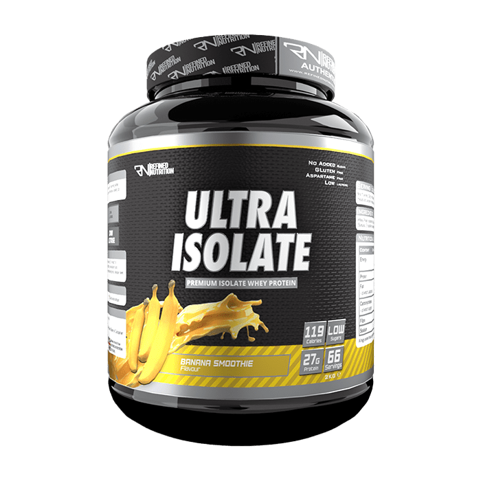 Refined Nutrition Ultra Isolate 2kg — Banana Smoothie
