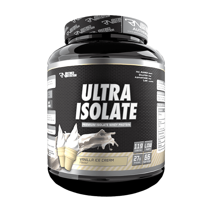 Refined Nutrition Ultra Isolate 2kg — Vanilla Ice Cream