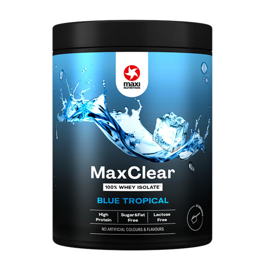 MaxiNutrition MaxClear 300g Blue Tropical packshot
