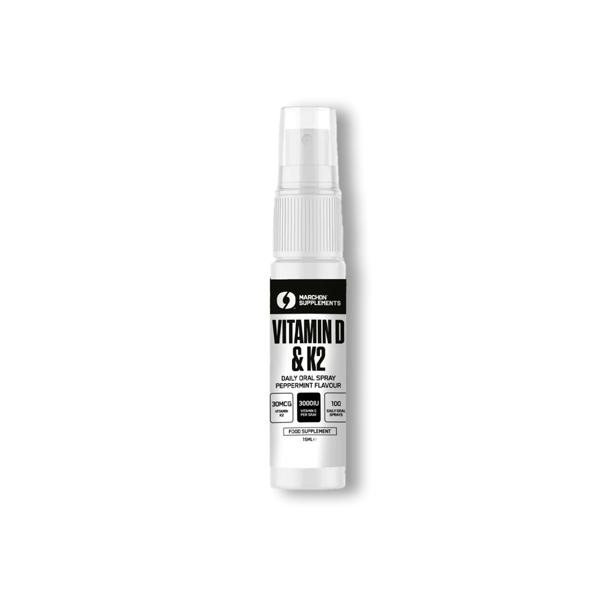 Marchon Supplements Vitamin D & K2 15ml Peppermint packshot