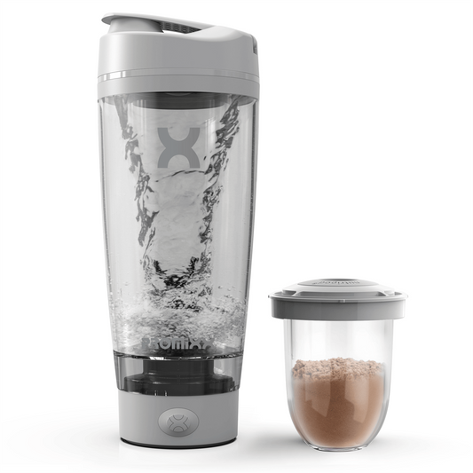 PROMiXX Pro Vortex Mixer 600ml - Cool Grey product packaging