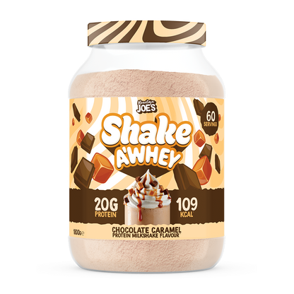 Mountain Joe's SHAKE A'WHEY 1.8kg Chocolate Caramel