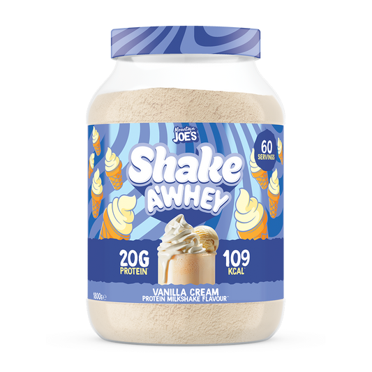 Mountain Joe's SHAKE A'WHEY 1.8kg Vanilla Cream