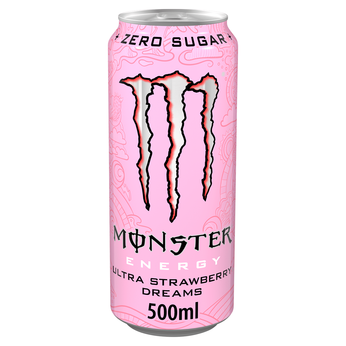 Monster Energy Ultra 12x500ml - Strawberry Dreams product packaging