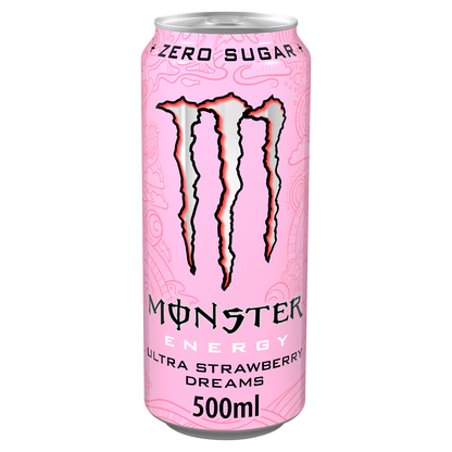 Monster Energy Ultra 12x500ml - Strawberry Dreams product packaging