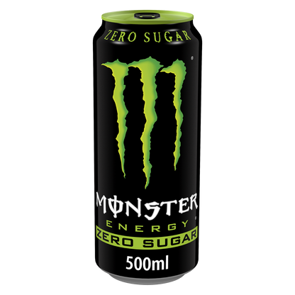 Monster Energy Zero Sugar 12x500ml - Original product packaging