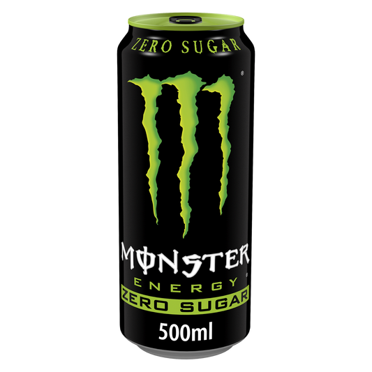 Monster Energy Zero Sugar 12x500ml - Original product packaging
