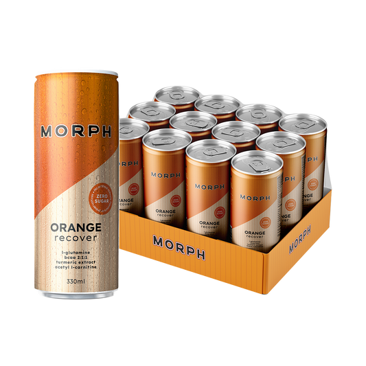 Morph Recover 12x330ml Orange packshot