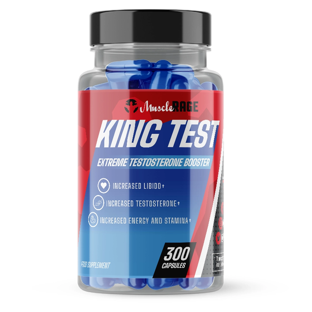 Muscle Rage King Test 300 Caps — MRA015