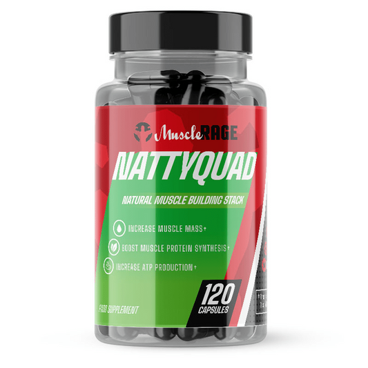 Muscle Rage Nattyquad 120 Caps — MRA020