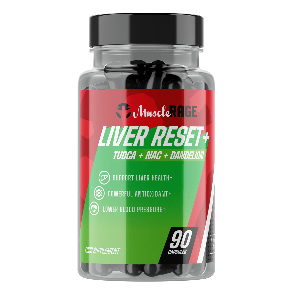 Muscle Rage Liver Reset+ 90 Caps — MRA022