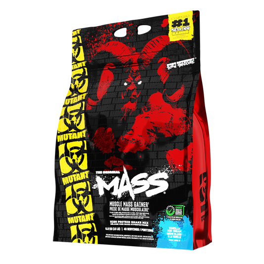 Mutant Mass 6.8kg - Vanilla Ice cream product packaging