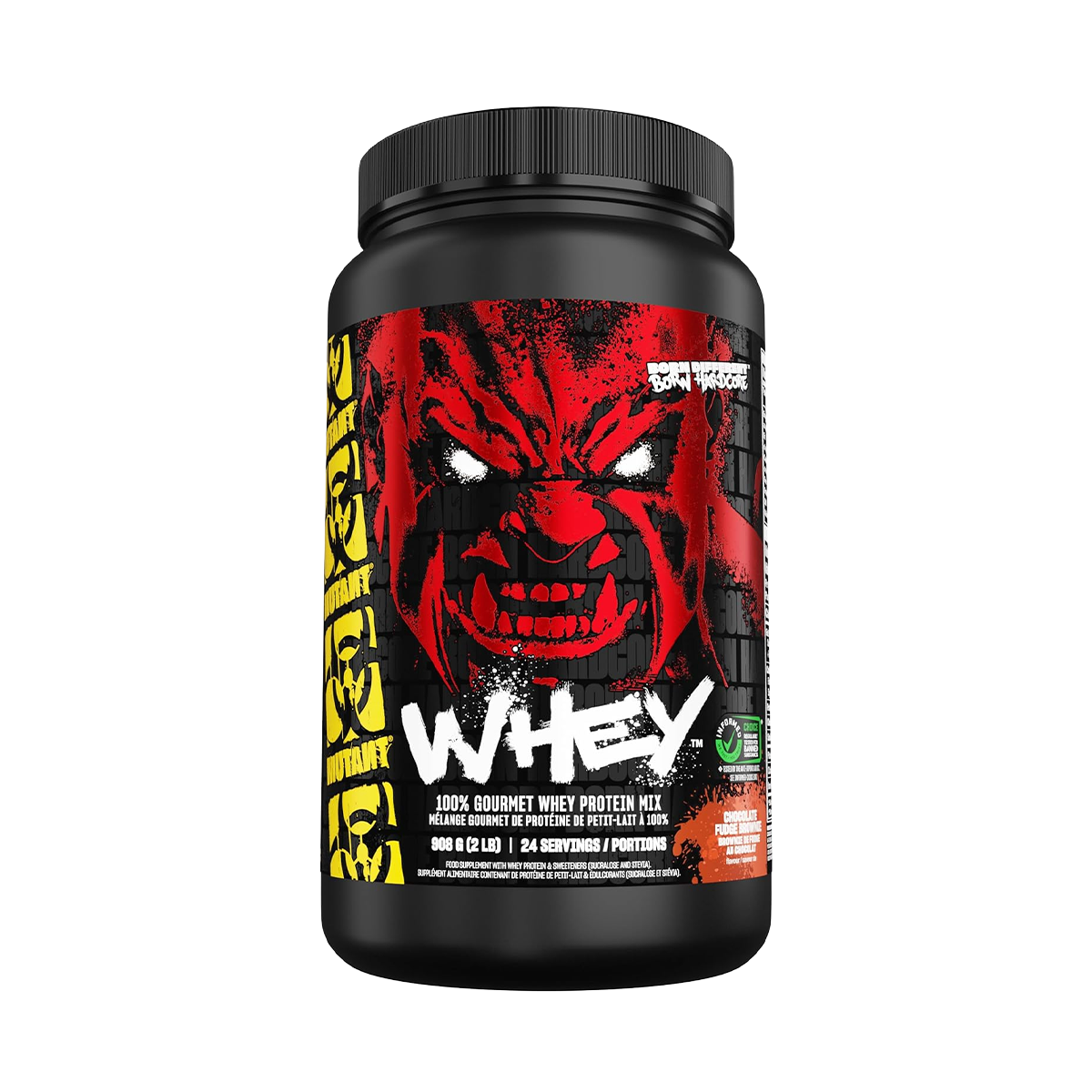 Mutant Whey 908g - Cookies & Cream product packaging